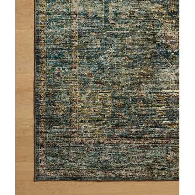 Kirklands Home Accent Rugs|Anniston Vintage Blue Accent Rug, 2x4