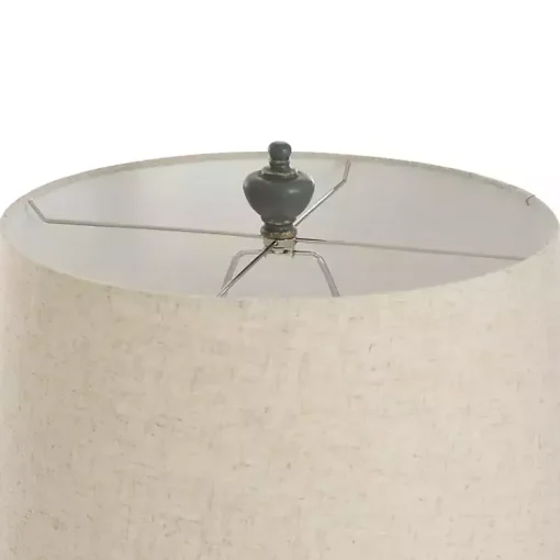 Kirklands Home Floor Lamps|Antique Bourgault Floor Lamp Blue