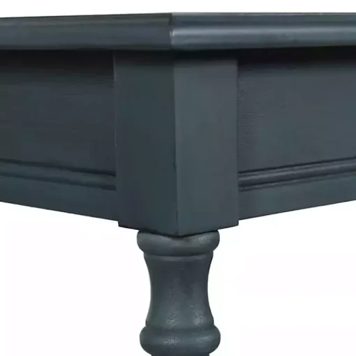 Kirklands Home Console Tables|Antique Wood Rachel Console Table Blue