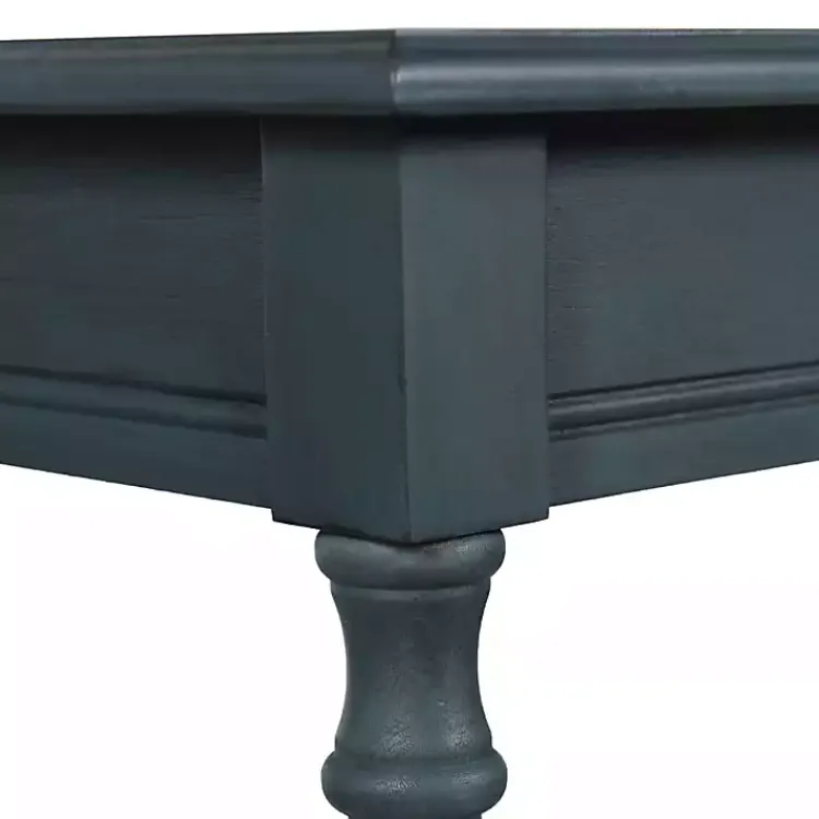 Kirklands Home Console Tables|Antique Wood Rachel Console Table Blue