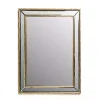 Kirklands Home Decorative Mirrors|Antique Brass Bamboo Wall Mirror