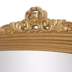 Kirklands Home Decorative Mirrors|Antique Brass Ornate Filigree Mirror