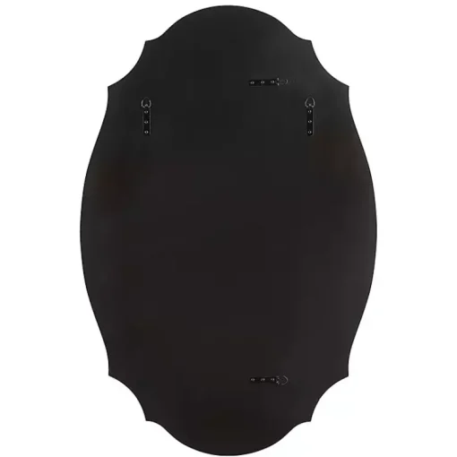 Kirklands Home Decorative Mirrors|Antique Bronze Curved Wall Mirror