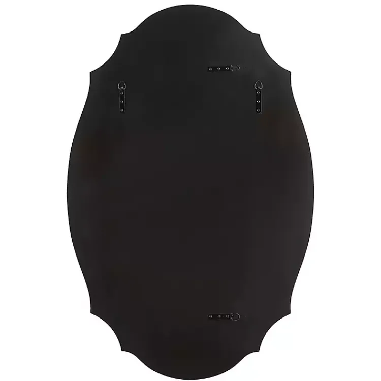 Kirklands Home Decorative Mirrors|Antique Bronze Curved Wall Mirror