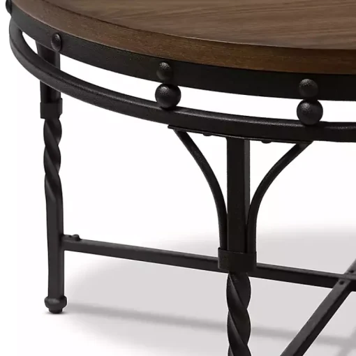 Kirklands Home Coffee Tables|Antique Bronze Round Coffee Table
