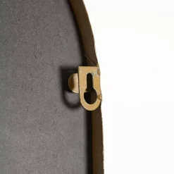 Kirklands Home Decorative Mirrors|Antique Gold Metal Ornate Arch Wall Mirror