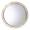 Kirklands Home Decorative Mirrors|Antique Goldleaf Round Wall Mirror