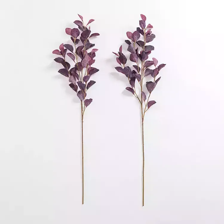 Antique Eucalyptus Stems, Set of 2 Stems & Bouquets