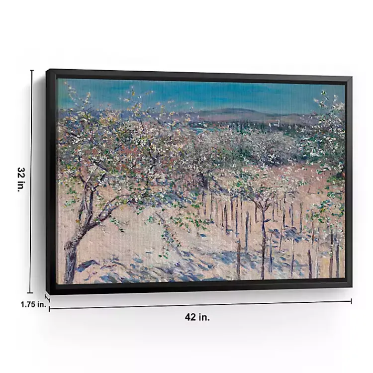 Kirklands Home Canvas Art|Apple Orchard in Bloom Canvas Art Print, 42x32 in.