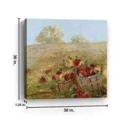 New Apple Picking I Canvas Art Print Fall