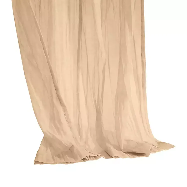Kirklands Home Curtains & Drapes|Apricot Paloma Curtain Panel, 95 in. Orange