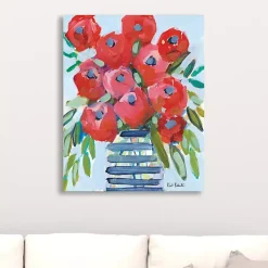 Kirklands Home Canvas Art|April Shower Give Me Flowers Canvas Art Print Multi