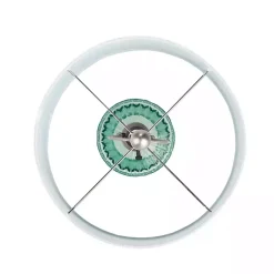 Kirklands Home Table Lamps|Aqua Textured Glass Luxuria Table Lamp Blue