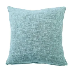 New Aqua Fringe Diamond Pillow, 20 in. Pillows