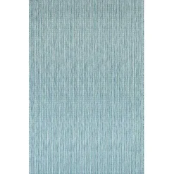 Kirklands Home Outdoor Rugs|Aqua Intertwine Indoor/Outdoor Area Rug, 7x9 Blue