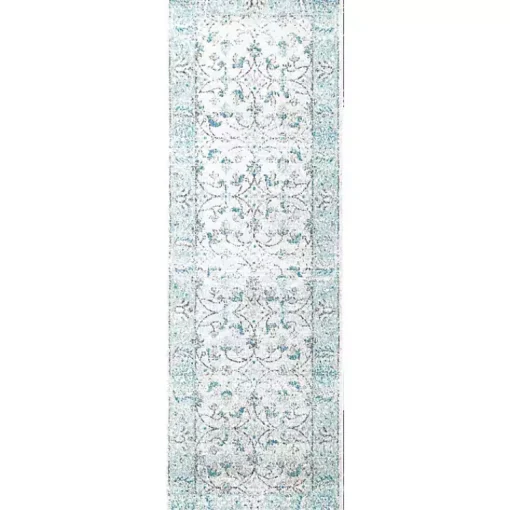 Kirklands Home Accent Rugs|Aqua Rio Runner