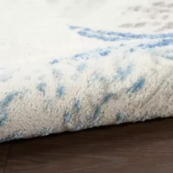 Kirklands Home Area Rugs|Aquamarine Starfish Coastal Area Rug, 5x7