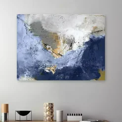 Kirklands Home Canvas Art|Arctic Abstract I Canvas Art Print, 24x18 in.