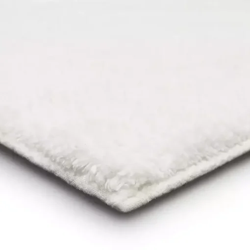 Kirklands Home Bathroom Rugs|Arctic Plush Reversible Cotton Bath Mat, 60 in. White