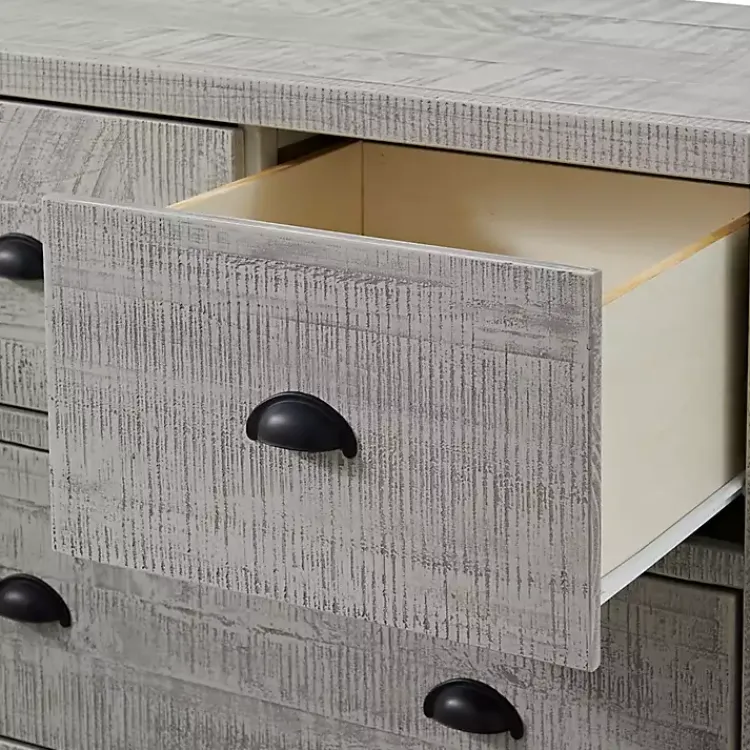 Kirklands Home Dressers & Chests|Arden Wood 5-Drawer Chest Gray