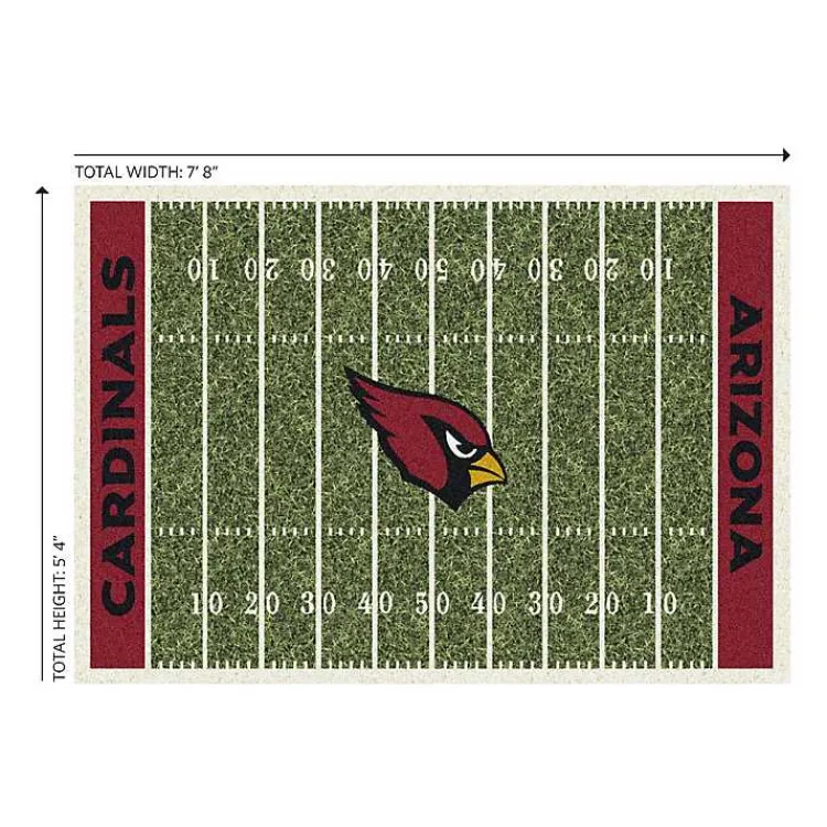 Kirklands Home Area Rugs|Arizona Cardinals Home Field Area Rug, 6x8