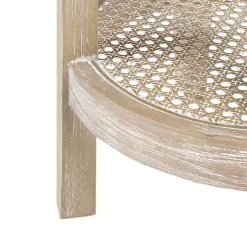 Kirklands Home Accent & End Tables|Ash Rat Round Martha Stewart Accent Table Tan