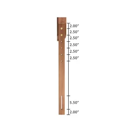 Kirklands Home Beds & Headboards|Ash Walnut Wood Panel King Headboard Brown
