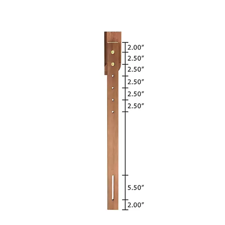 Kirklands Home Beds & Headboards|Ash Walnut Wood Panel King Headboard Brown