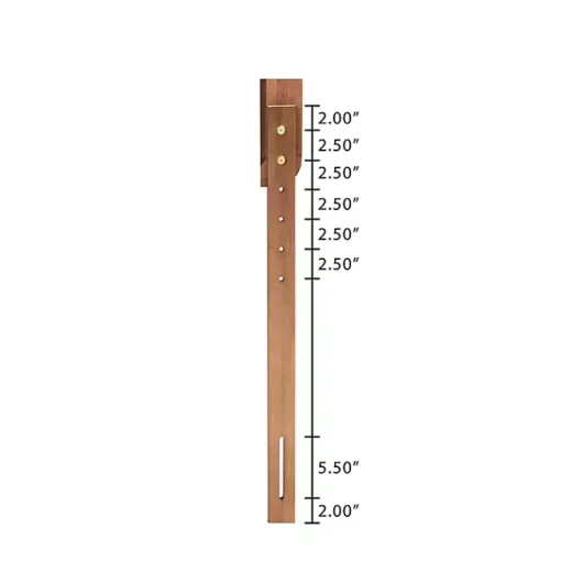 Kirklands Home Beds & Headboards|Ash Walnut Wood Panel Queen Headboard Brown