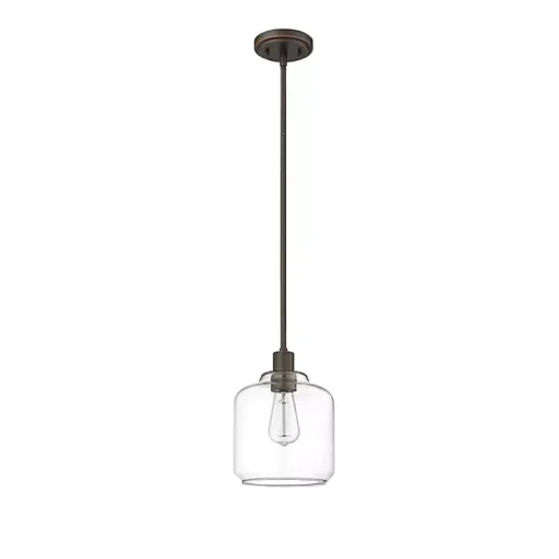 Kirklands Home Chandeliers & Pendant Lighting|Asheville Bronze Glass Globe Pendant Light Brown