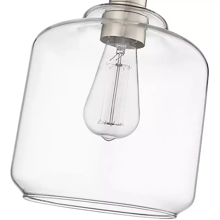 Kirklands Home Chandeliers & Pendant Lighting|Asheville Glass Globe Pendant Light Silver