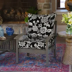 Kirklands Home Outdoor Cushions & Pillows|Ashland Jacobean 2-pc. Outdoor Deep Seat Cushion
