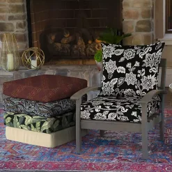 Kirklands Home Outdoor Cushions & Pillows|Ashland Jacobean 2-pc. Outdoor Deep Seat Cushion