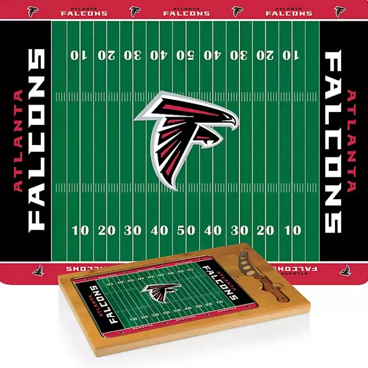 Kirklands Home Serving & Entertaining|Atlanta Falcons Cutting Board & Knife Set