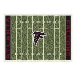 Kirklands Home Area Rugs|Atlanta Falcons Home Field Area Rug, 6x8