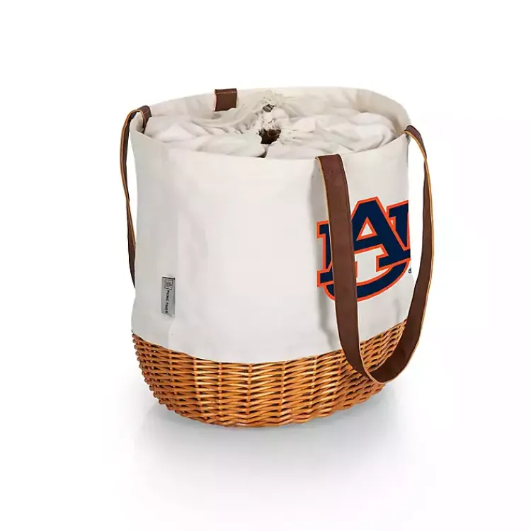 Kirklands Home Serving & Entertaining|Auburn Tigers Canvas Tote Bag Orange