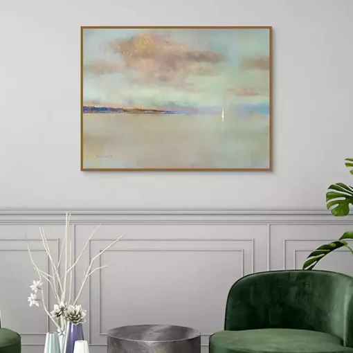 Kirklands Home Canvas Art|August Morning Framed Canvas Art Print
