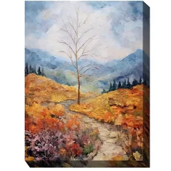 Kirklands Home Outdoor Wall Decor|Autumn Ascension Outdoor Canvas Art Print