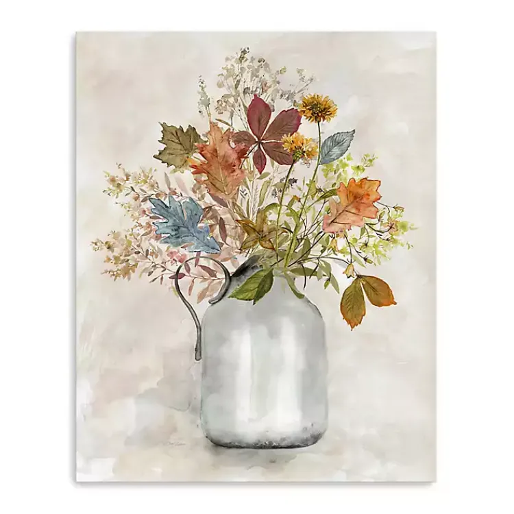 Hot Autumn Bouquet Canvas Art Print, 16x20 in. Fall