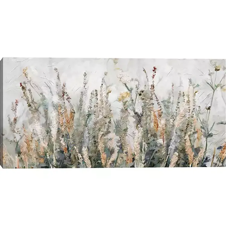 Kirklands Home Canvas Art|Autumn Breeze Canvas Art Print, 48x24 in. Gray