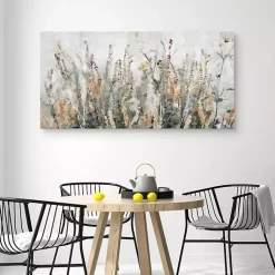 Kirklands Home Canvas Art|Autumn Breeze Canvas Art Print, 48x24 in. Gray