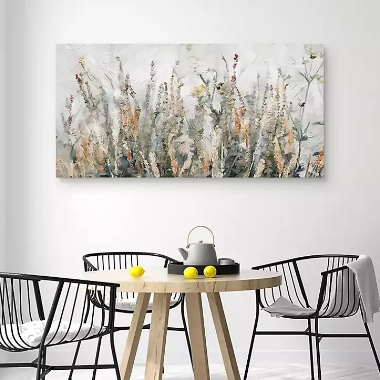 Kirklands Home Canvas Art|Autumn Breeze Canvas Art Print, 48x24 in. Gray