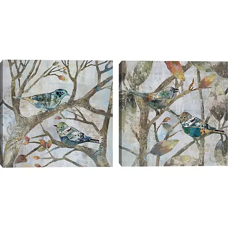 Kirklands Home Canvas Art|Autumn Flight Canvas Art Prints, Set of 2