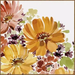 Hot Autumn Joy Framed Canvas Art Print Fall