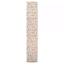 Clearance Autumn Patchwork Table Runner, 90 in. Fall