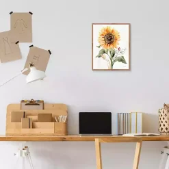 Hot Autumn Ramble II Framed Canvas Art Print Fall