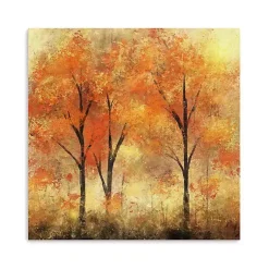 Discount Autumn Trees Canvas Art Print, 40x40 in. Fall