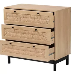 Kirklands Home Cabinets & Sideboards|Ava Light 3-Drawer Cabinet Brown