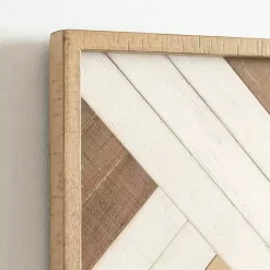 Kirklands Home Wall Plaques|Ballez Geometric Wood Wall Plaques, Set of 3