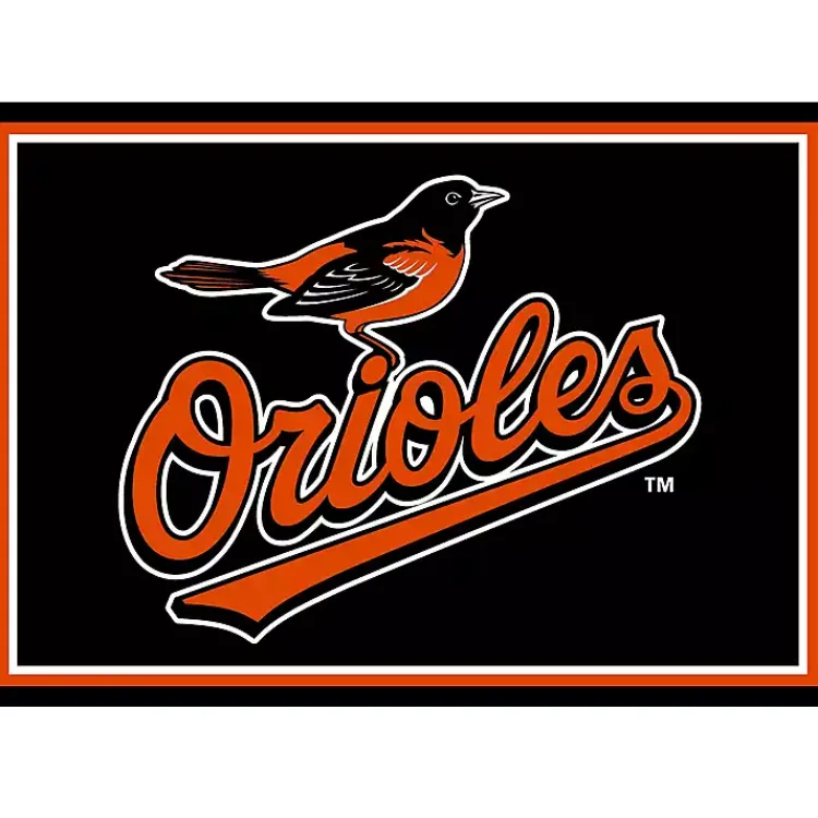 Kirklands Home Area Rugs|Baltimore Orioles Spirit Rug, 3x4